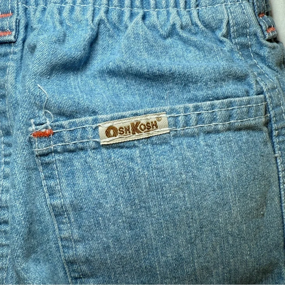 Vintage Boys Oshkosh Light Denim Shorts Size 10R 90’s Y2K Play Straight